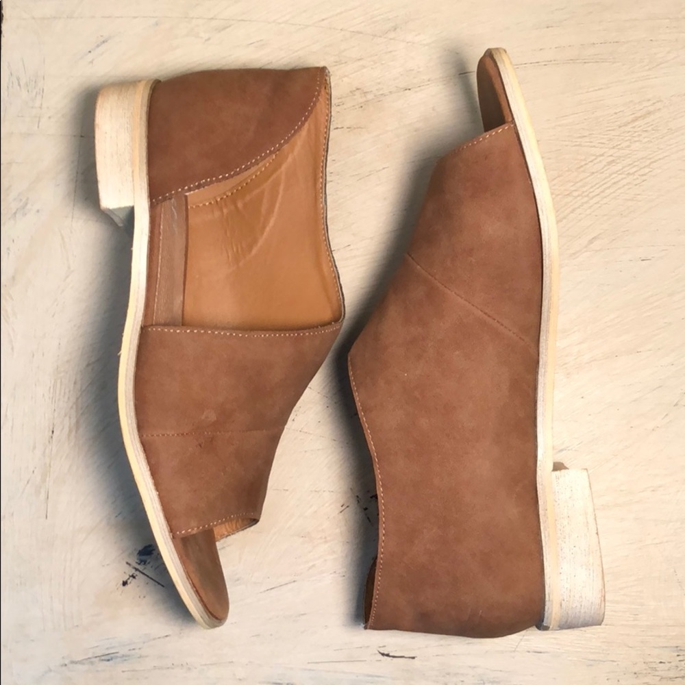 Mi.iM Brown Suede Shoes W7.5